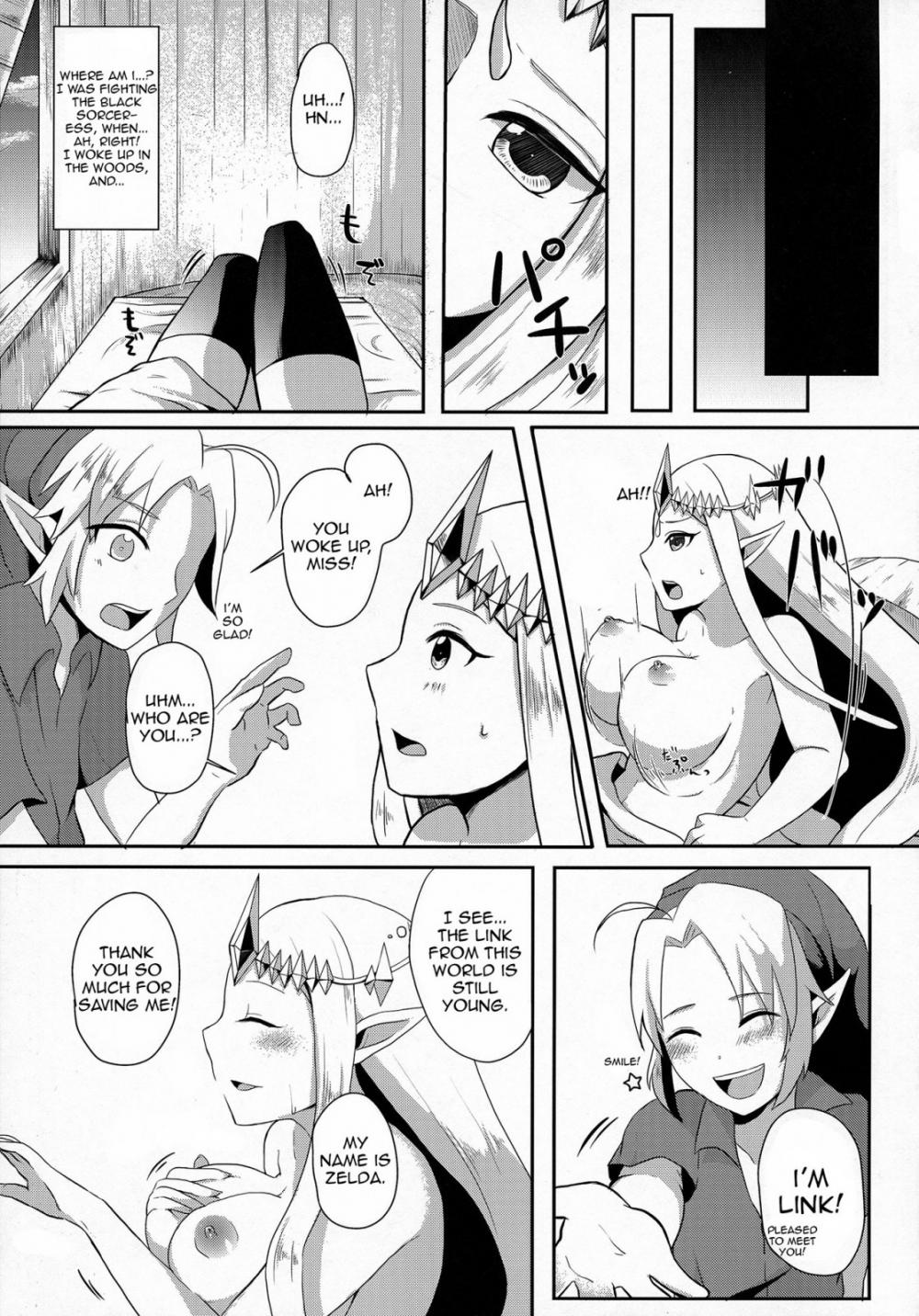 Hentai Manga Comic-Time Travel - Futanari Princess Zelda is Out of Control!-Read-12